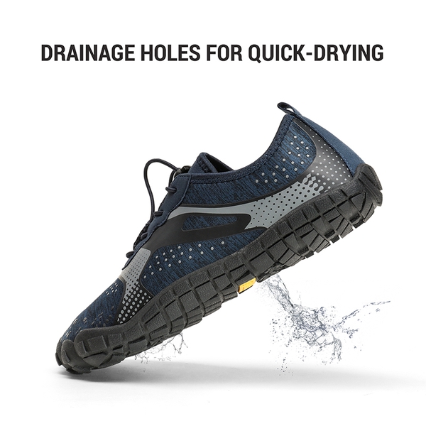 Men's Lightweight Water Shoes - DARK BLUE - 3